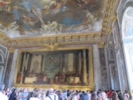 later saw the process for painting these ceilings...smaller models were painted before placing such a huge masterpiece on the ceiling
