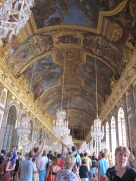 The hall of mirrors. Can you imagine a ball taking place in this room? Is that what it was even used for ?