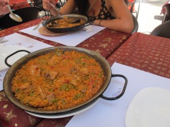 Tried paella for the first time, and loved it.